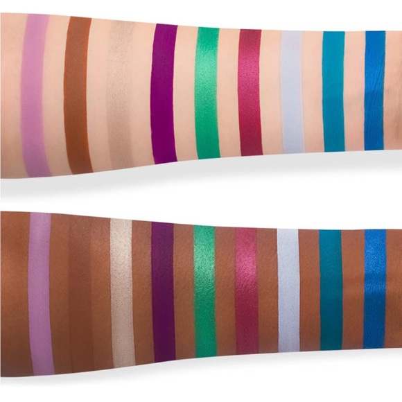 Jeffree Star Shane Dawson Mini Controversy Emerald Edition Eyeshadow Palette New - Picture 2 of 3